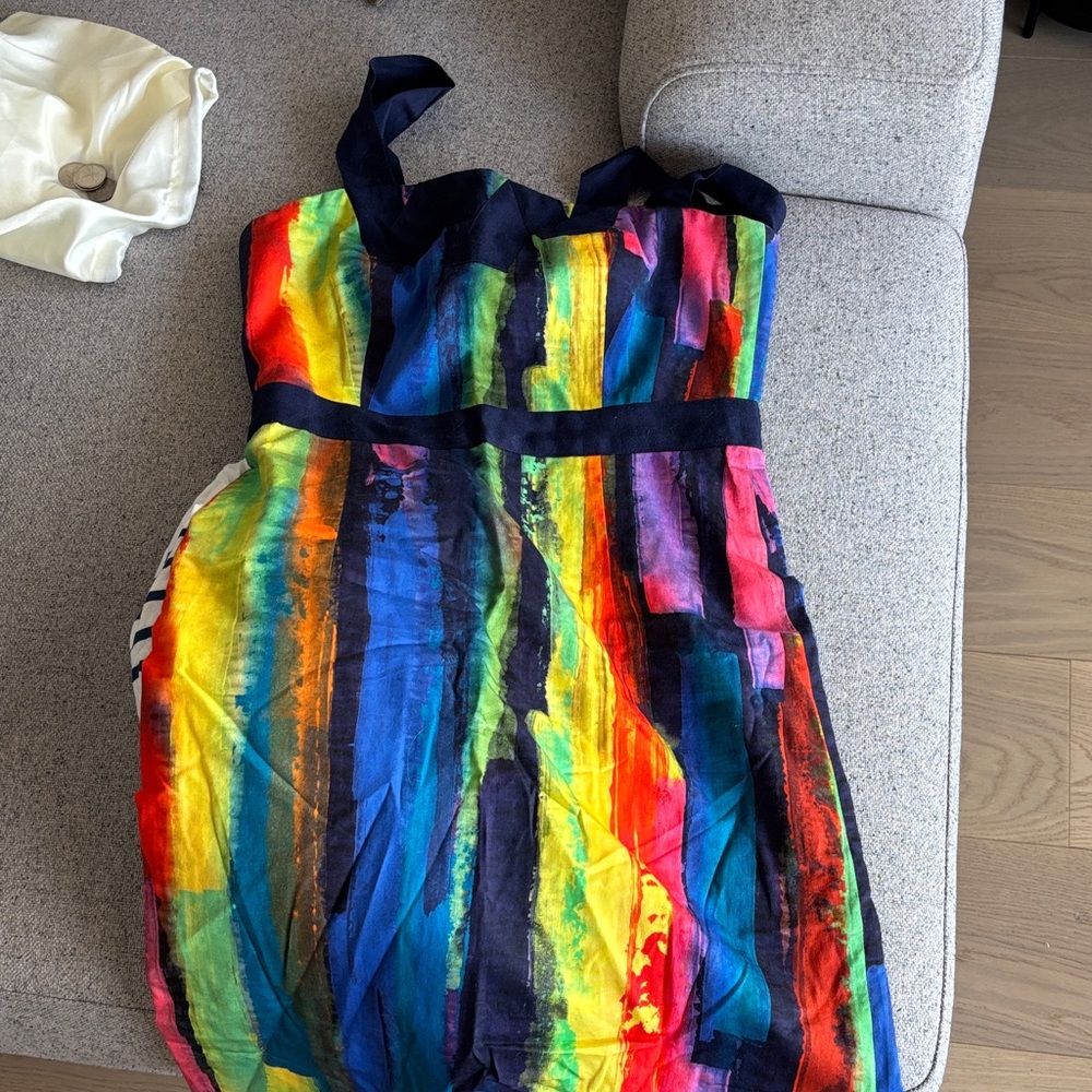 Milly Multicolor Abstract Dress